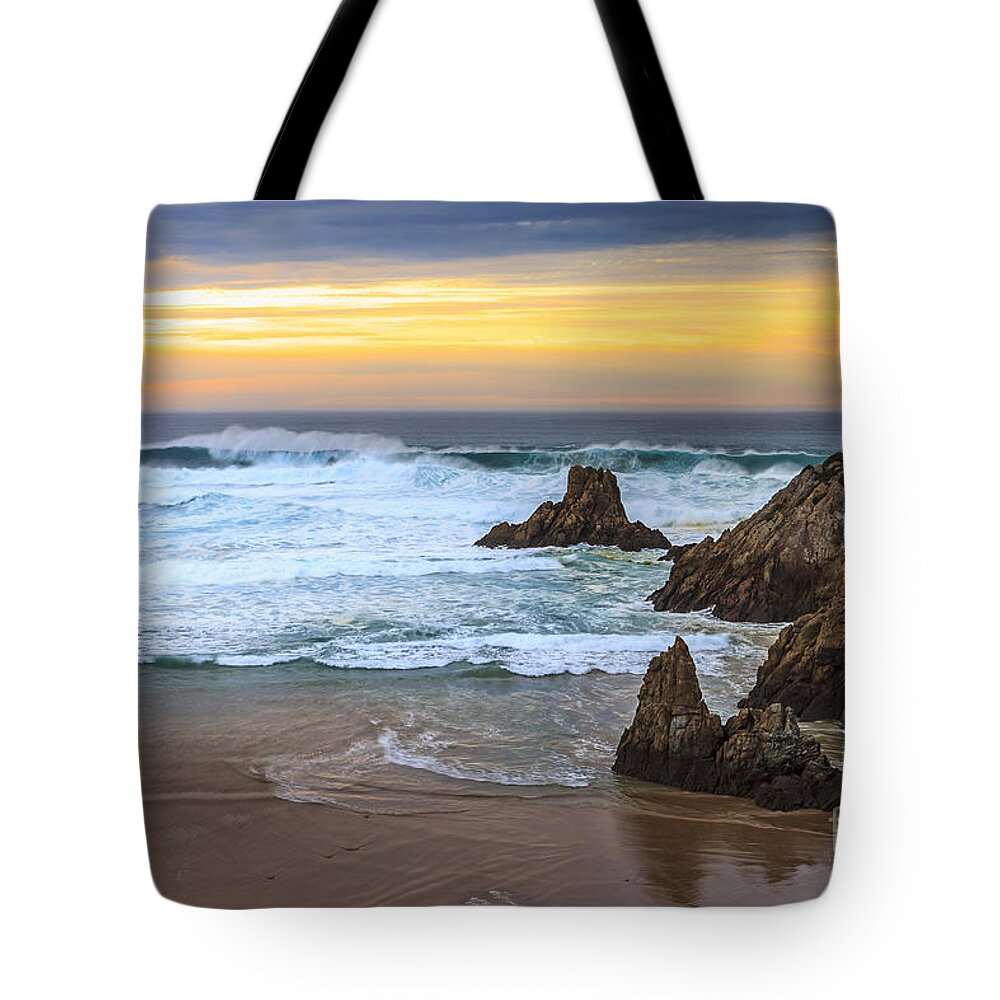 Campelo Tote Bag featuring the photograph Campelo Beach Galicia Spain by Pablo Avanzini