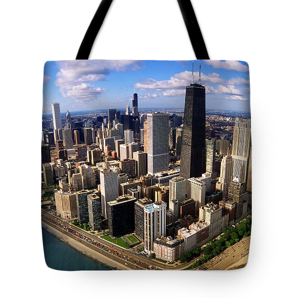 Photography Tote Bag featuring the photograph Chicago Il #7 by Panoramic Images