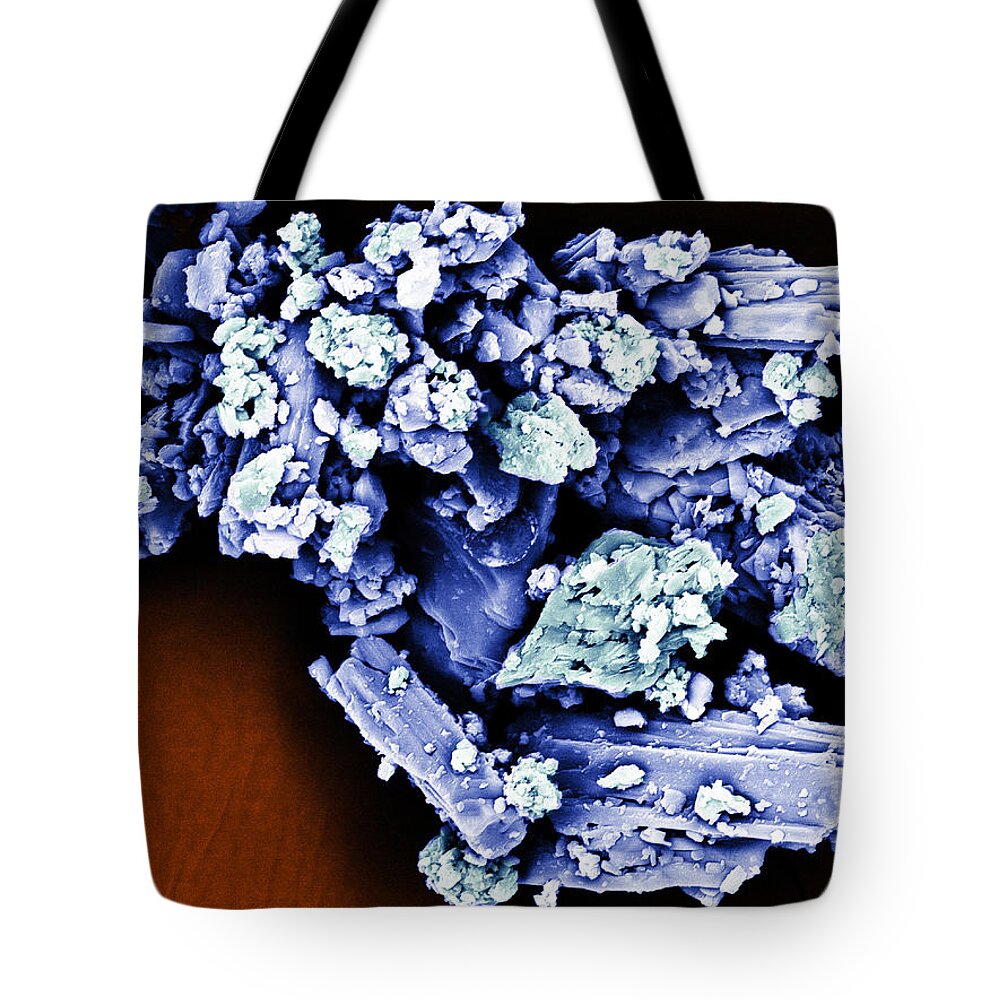 Narcotic Tote Bag featuring the photograph Heroin, Sem #7 by Ted Kinsman