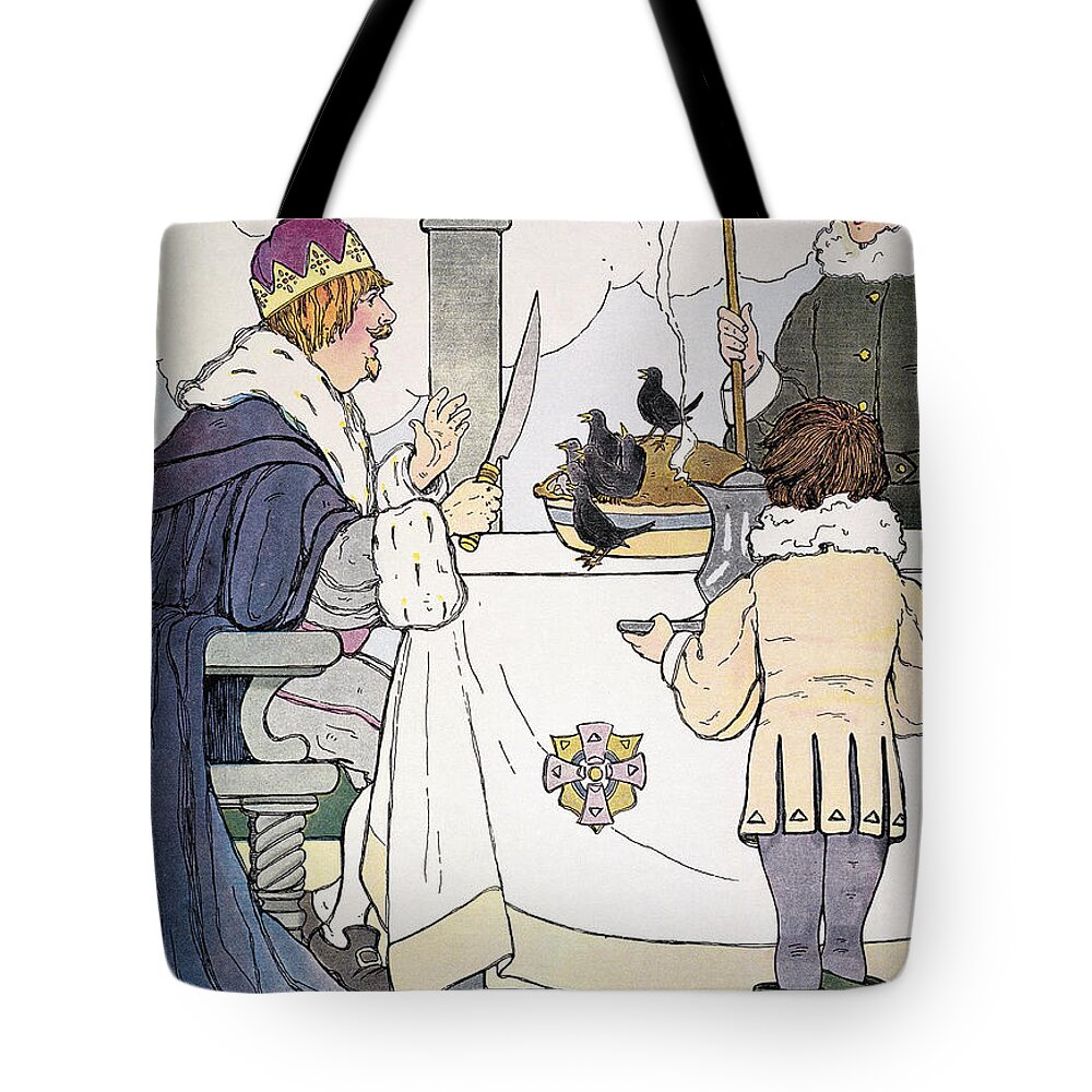 1916 Tote Bag featuring the photograph Mother Goose, 1916 #7 by Granger