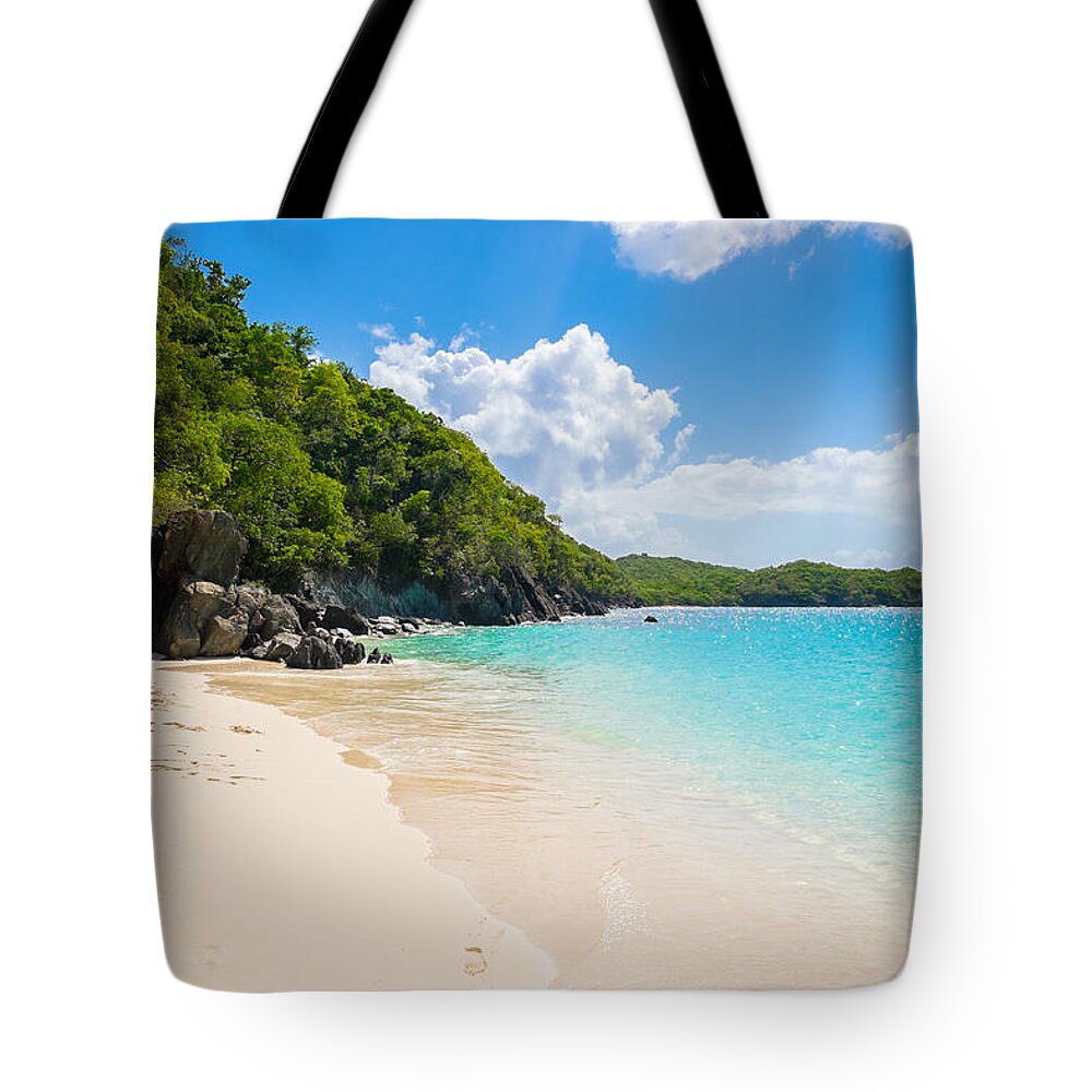 Caribbean Tote Bag featuring the photograph Beautiful Caribbean beach #8 by Raul Rodriguez