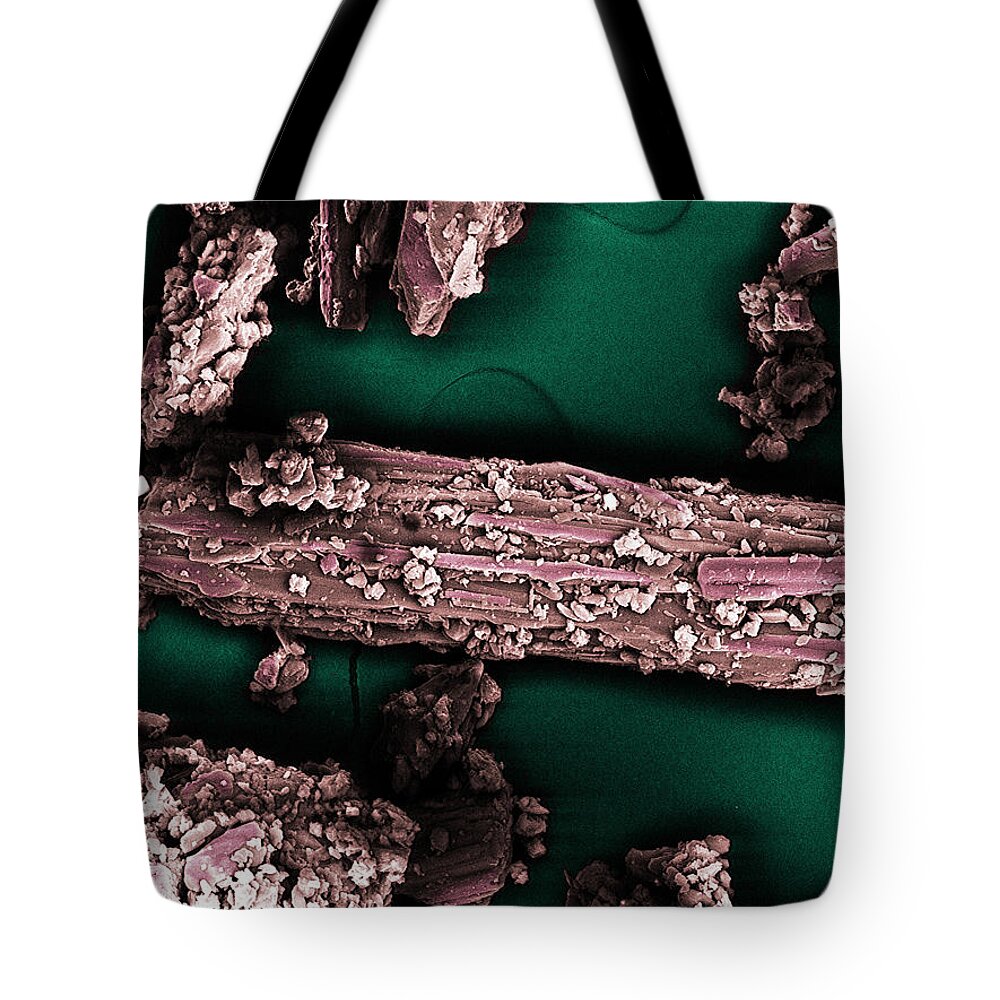 Narcotic Tote Bag featuring the photograph Heroin, Sem #8 by Ted Kinsman