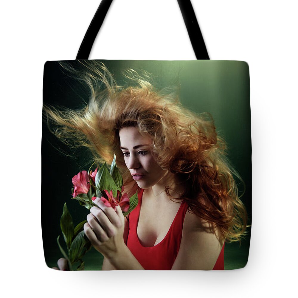 Underwater Tote Bag featuring the photograph Underwater #9 by Mark Mawson