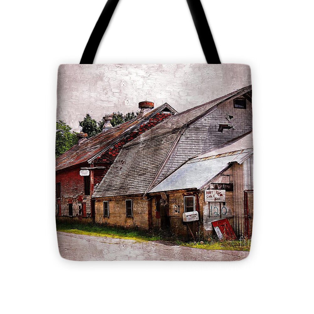 Architecture Tote Bag featuring the photograph A Barn With Many Purposes by Marcia Lee Jones