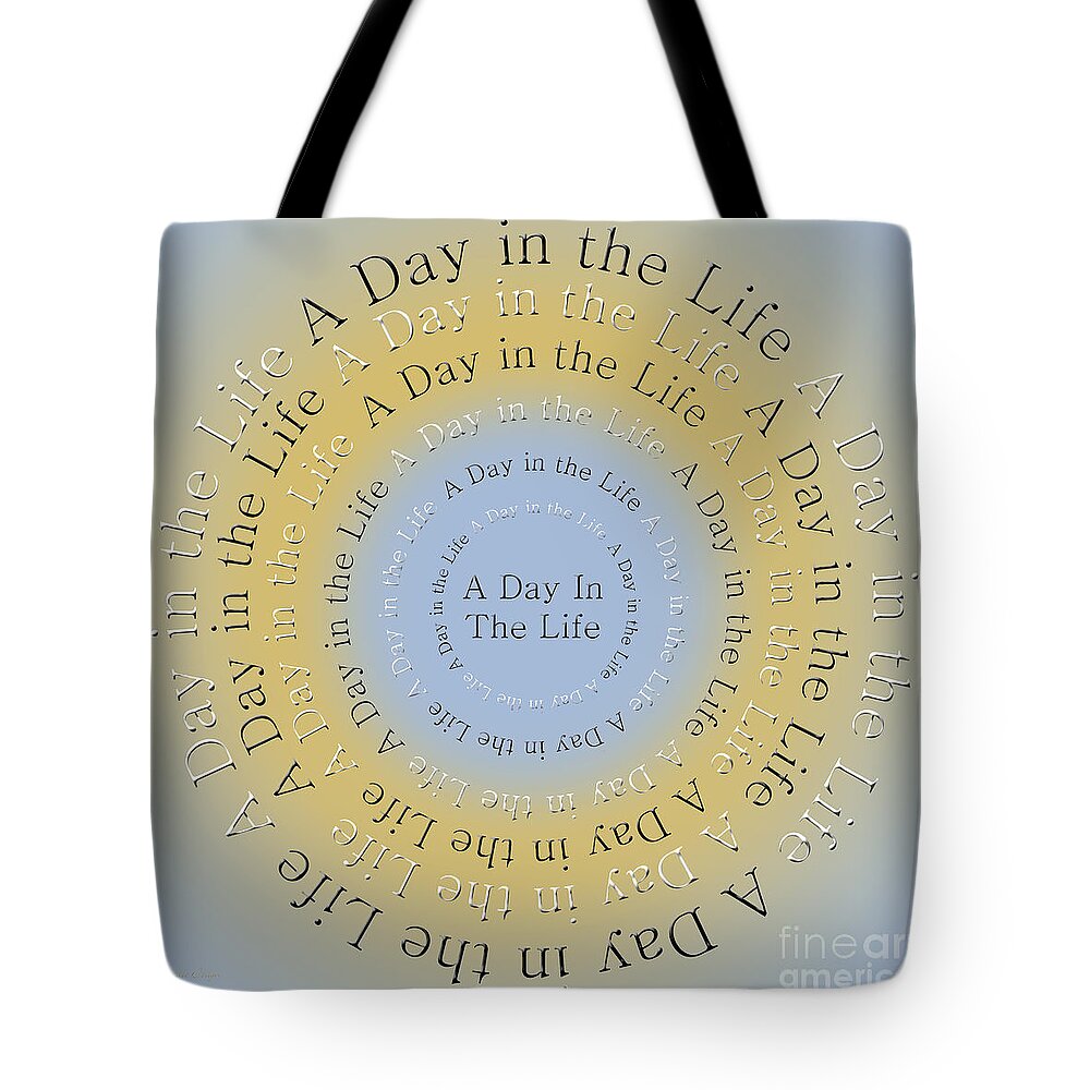 Andee Design Tote Bag featuring the digital art A Day In The Life 3 by Andee Design