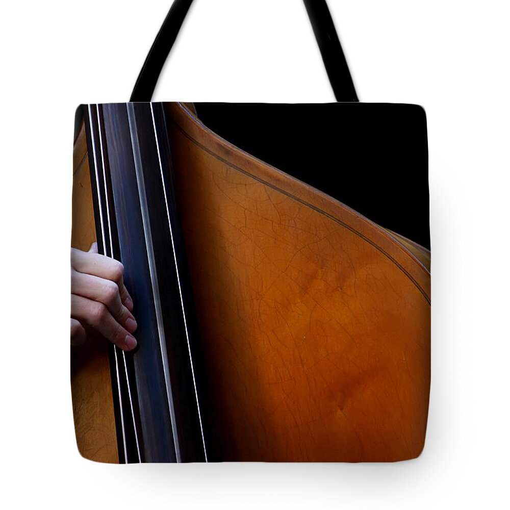 Kg Tote Bag featuring the photograph A Hand of Jazz by KG Thienemann