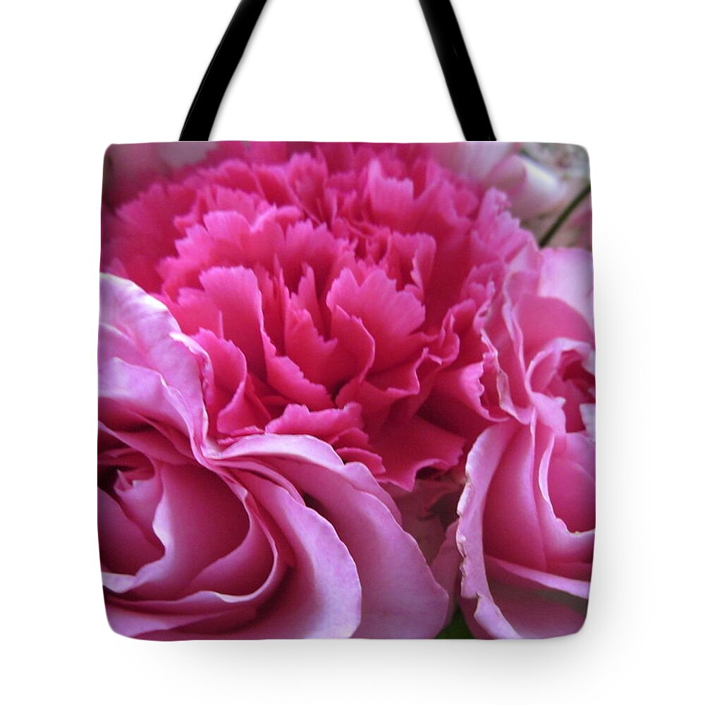  Joy Tote Bag featuring the photograph Happy Mothers Day/A bundle of joy by Rosita Larsson