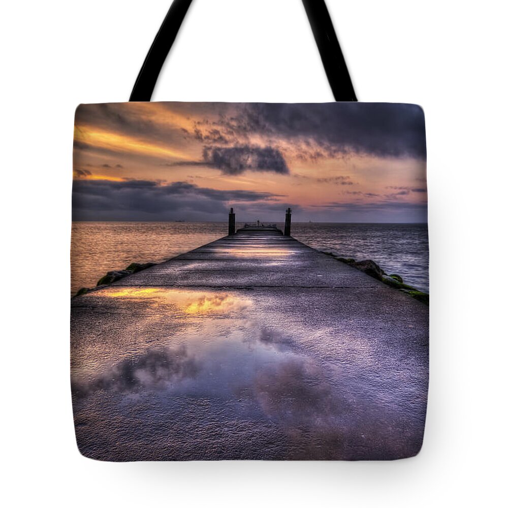 Staten Island Tote Bag featuring the photograph A New Beginning by Evelina Kremsdorf