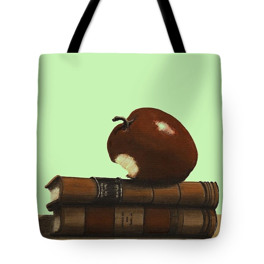 Fineartamerica.com Tote Bag featuring the painting A Teacher's Gift  Number 7 by Diane Strain