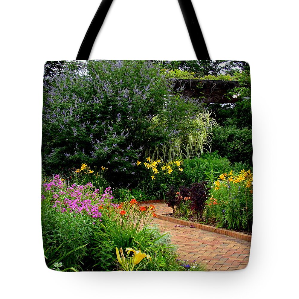 Fine Art Tote Bag featuring the photograph A Walk For The Senses by Rodney Lee Williams
