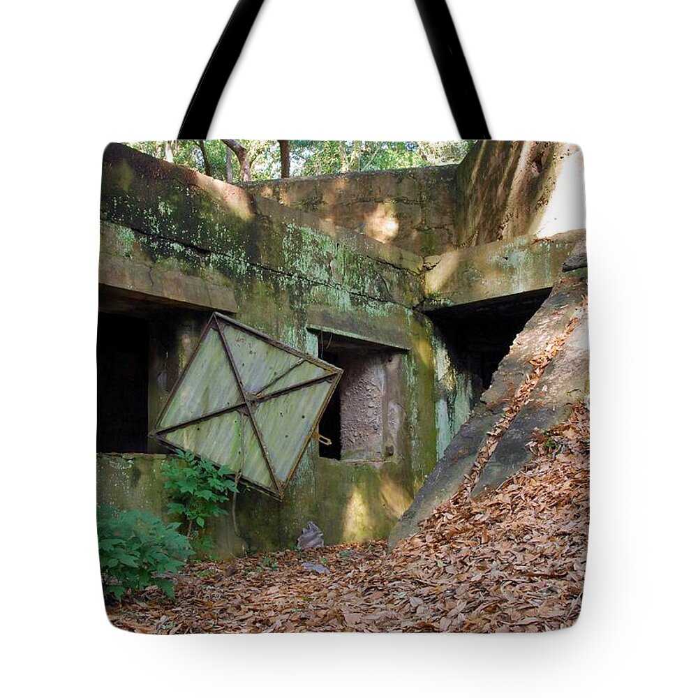 Abandoned Tote Bag featuring the photograph Abandoned Halls by Ghostwinds Photography