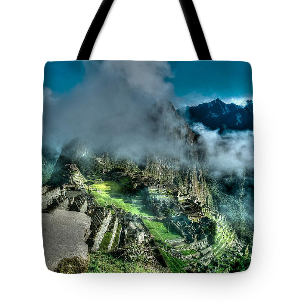 Photograph Tote Bag featuring the photograph Above The Clouds by Richard Gehlbach