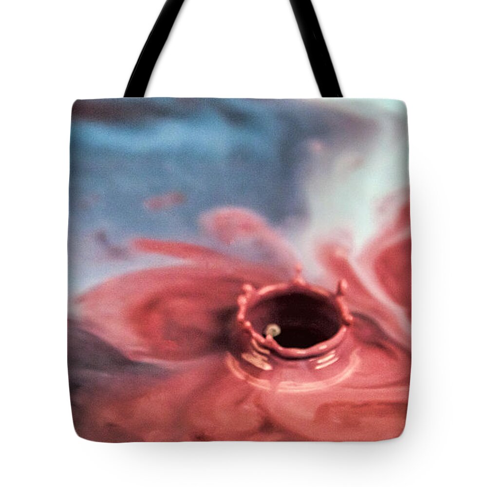 Abstract Tote Bag featuring the photograph Abstract 14 by John Crothers