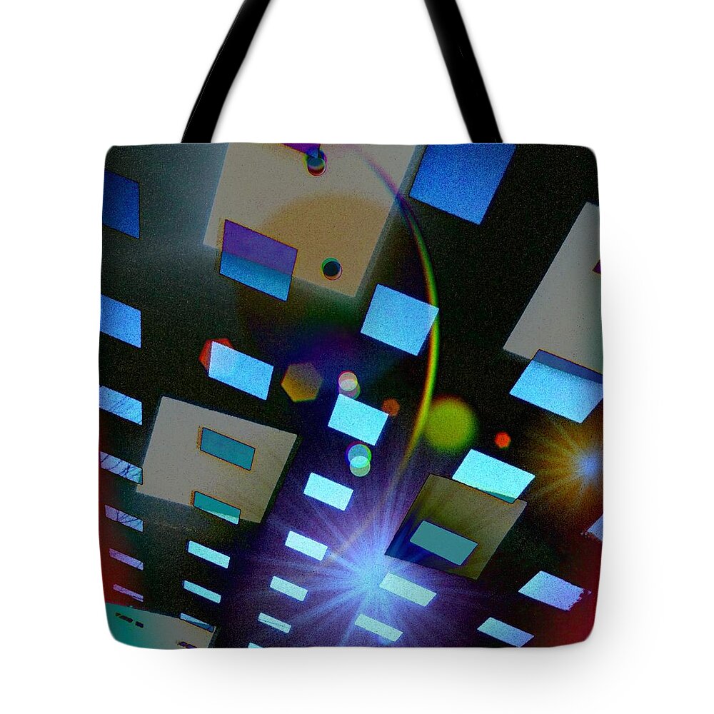 Abstract Tote Bag featuring the photograph Abstract by Anne Thurston