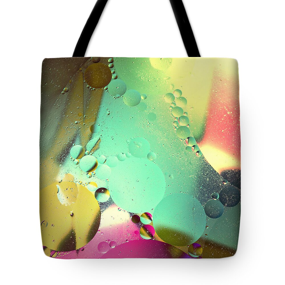 Abstract Tote Bag featuring the photograph Abstract Blue by Spikey Mouse Photography