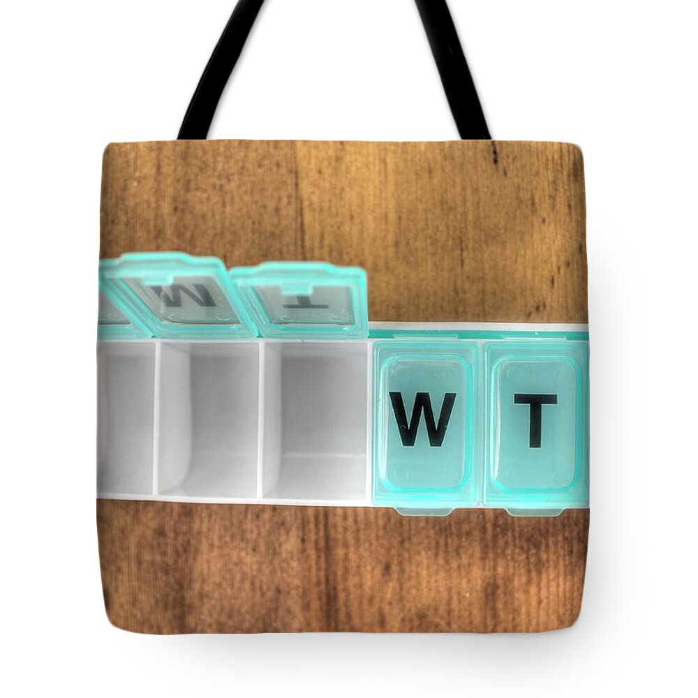 Wtf Tote Bag featuring the photograph After Monday and Tuesday even the calendar says WTF by Jane Linders