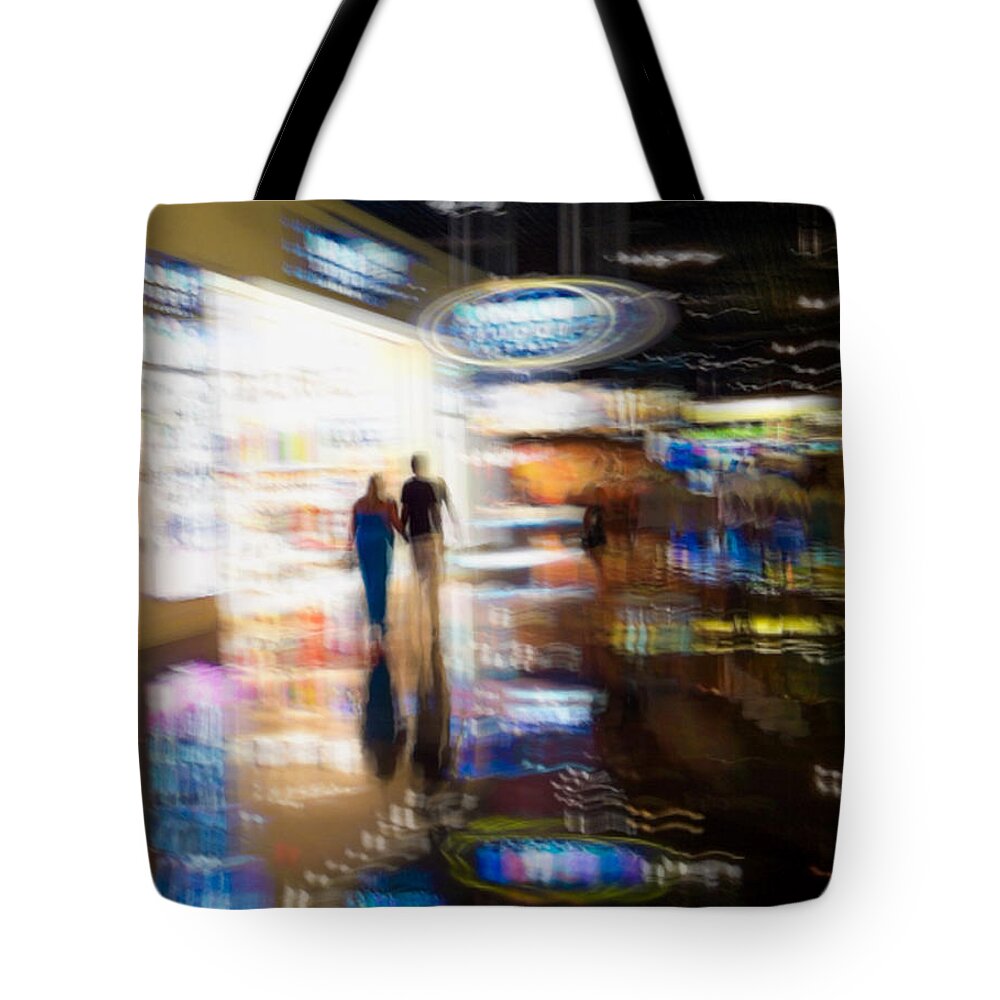 Impressionist Tote Bag featuring the photograph After the Show by Alex Lapidus