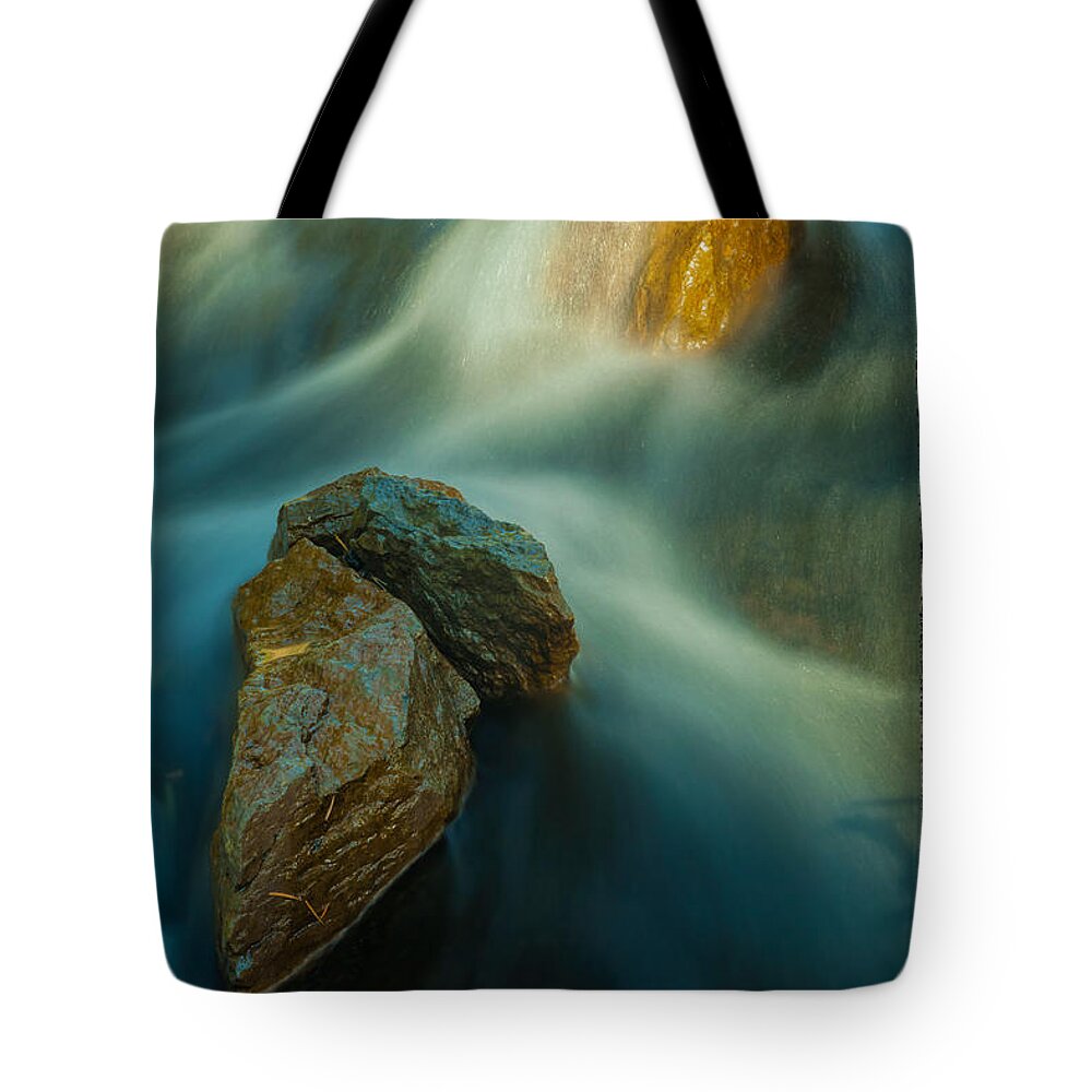 Landscape. Nature Tote Bag featuring the photograph Against The Current by Jonathan Nguyen