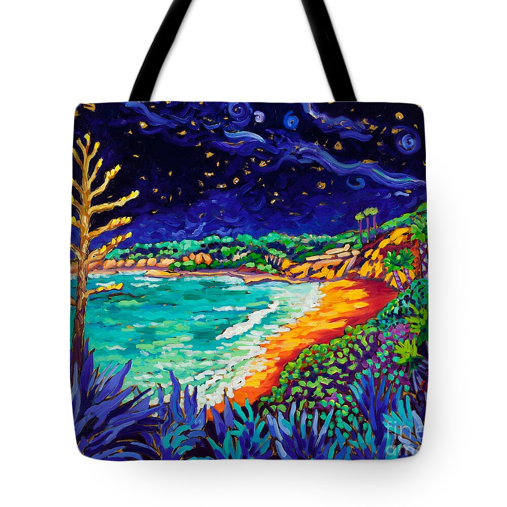 Agave Tote Bag featuring the painting Agave Noche by Cathy Carey