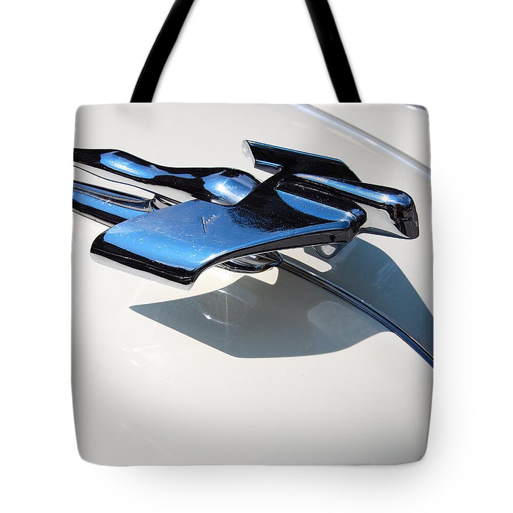 Automobiles Tote Bag featuring the photograph Airflyte by John Schneider