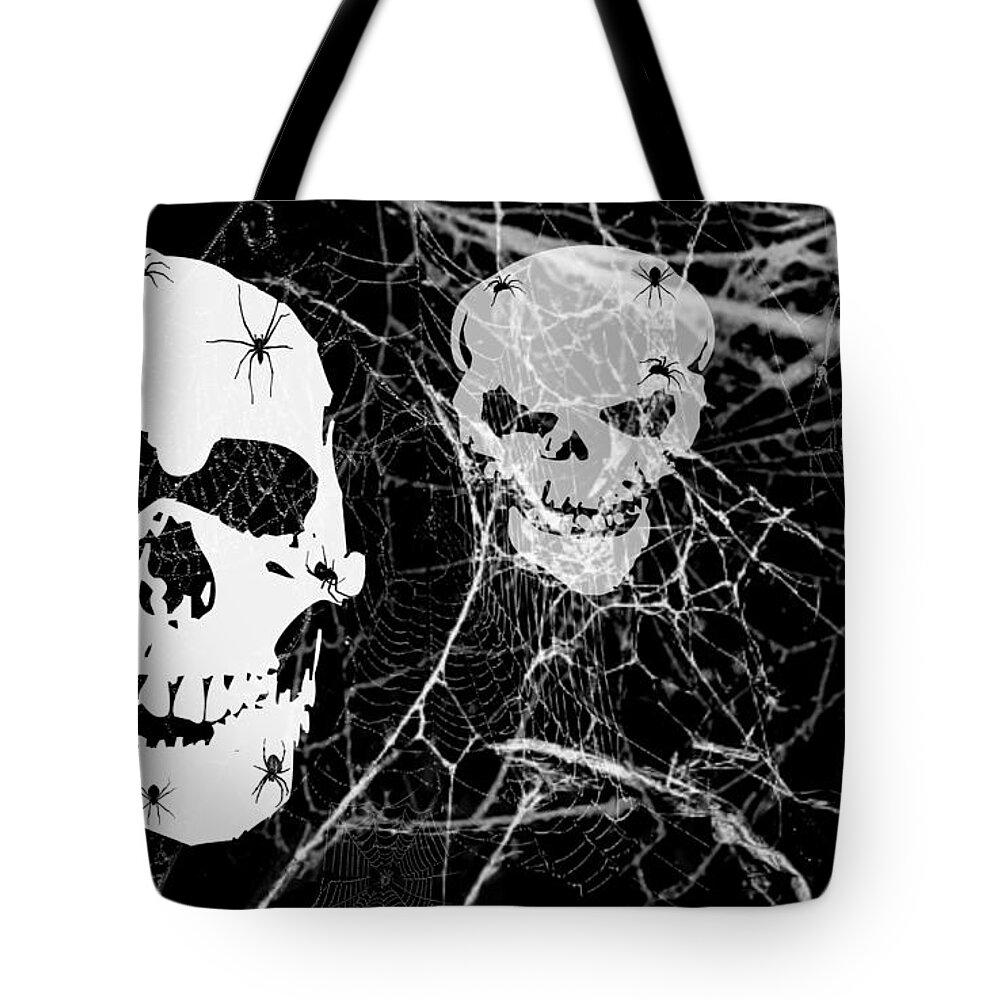 2d Tote Bag featuring the digital art All Hallow's Eve by Brian Wallace