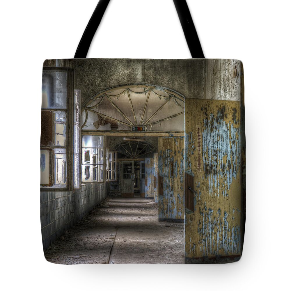 Beelitz Tote Bag featuring the digital art All opened by Nathan Wright