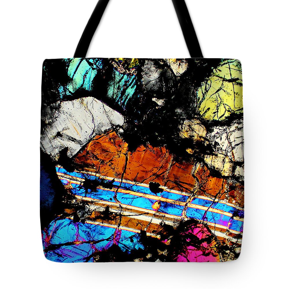Meteorites Tote Bag featuring the photograph Almahata Sita by Hodges Jeffery
