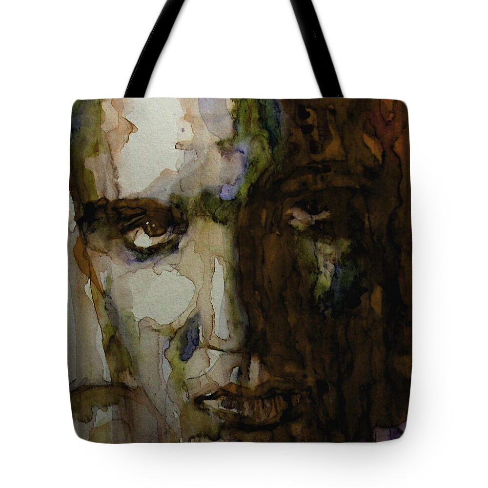 Rock And Roll Tote Bag featuring the painting Always On My mind by Paul Lovering