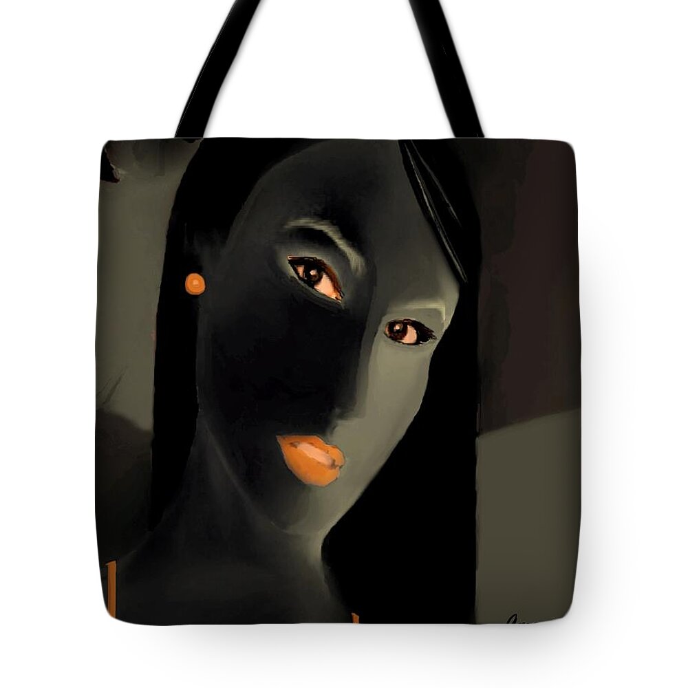  Fineartamerica.com Tote Bag featuring the painting Amour Partage Love Shared 11 by Diane Strain