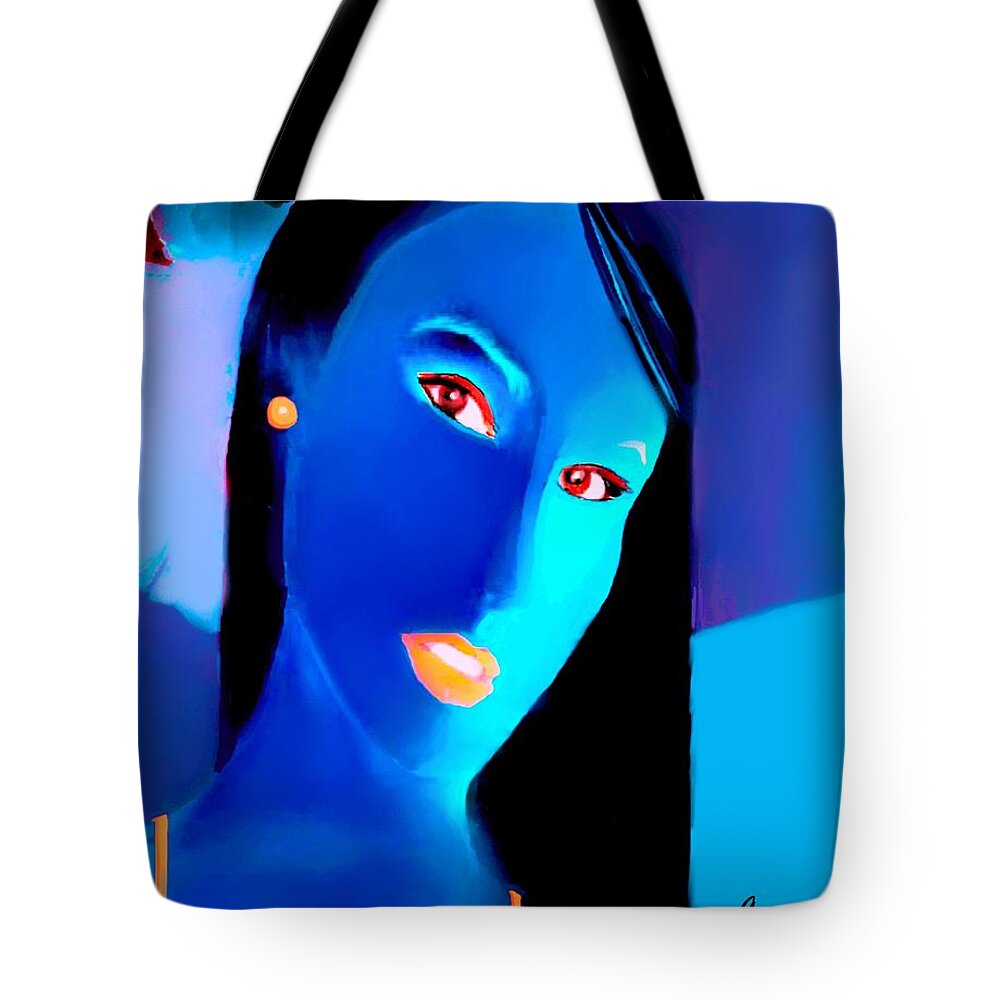  Fineartamerica.com Tote Bag featuring the painting Amour Partage Love Shared  20 by Diane Strain