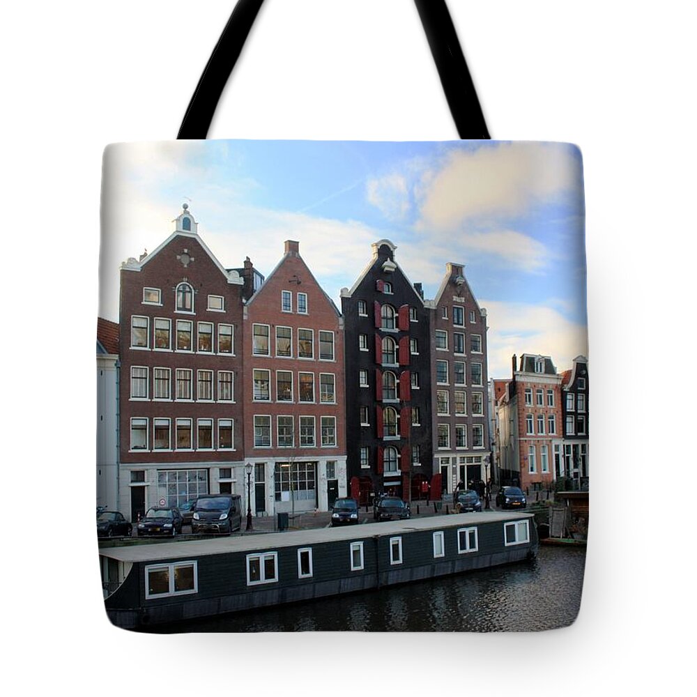 Tranquility Tote Bag featuring the photograph Amsterdam by J.castro
