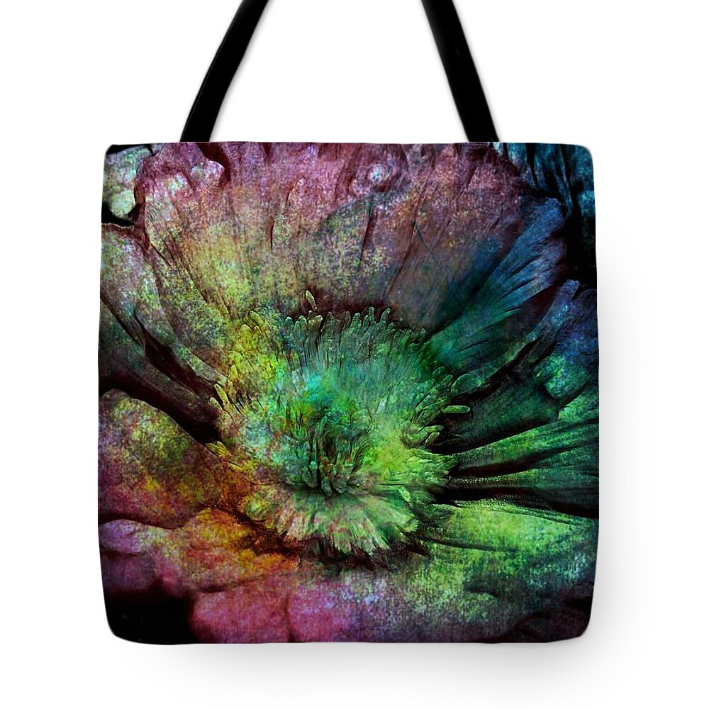 Flowers Tote Bag featuring the photograph Ancient flower by Lilia S