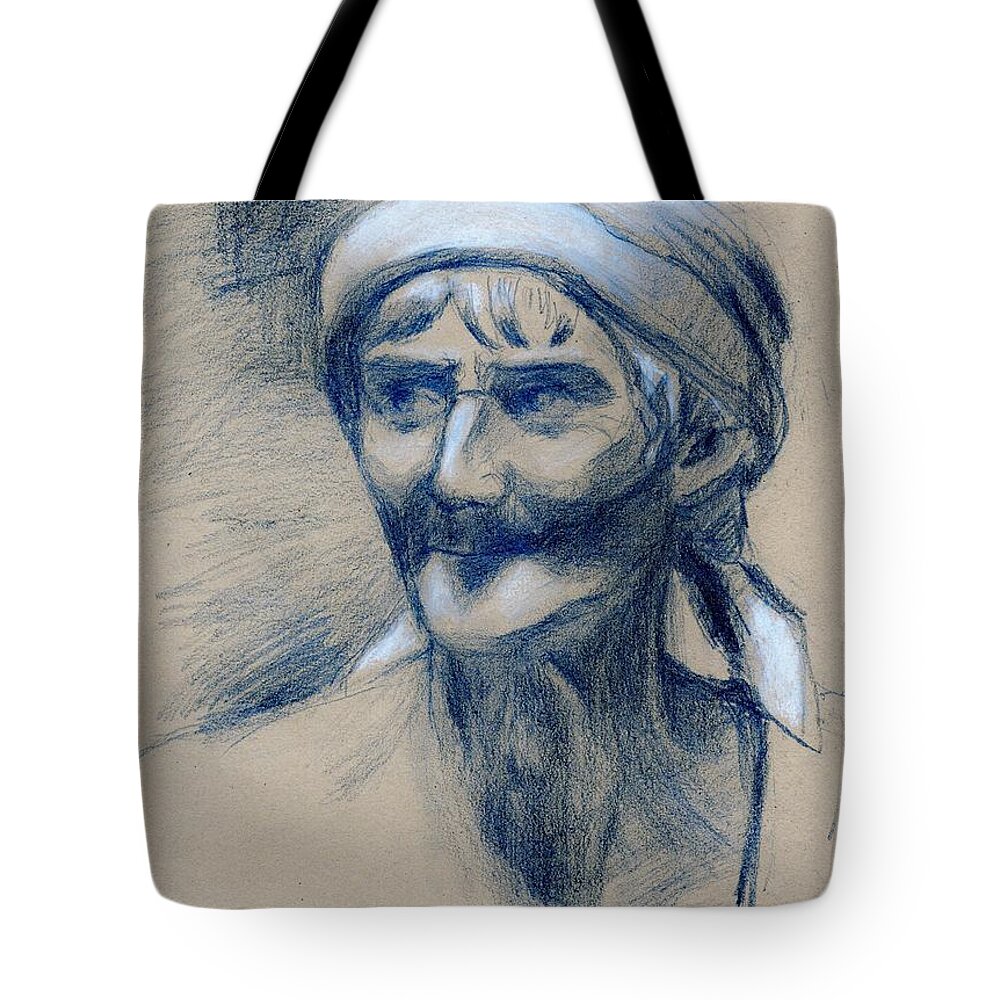 Ancient Tote Bag featuring the drawing Ancient sculpture studies_9 by Karina Plachetka