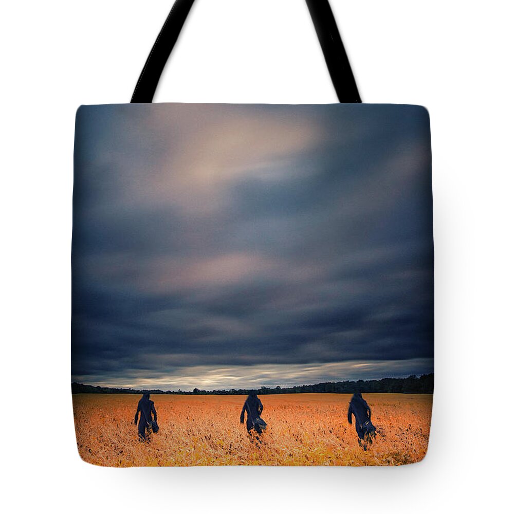 Tranquility Tote Bag featuring the photograph And Now My Fears, They Come To Me In by Yugus