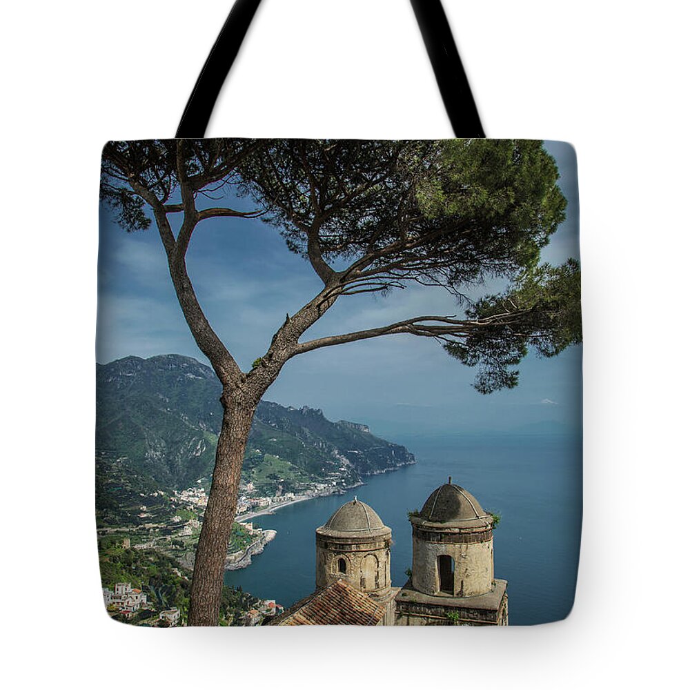 Tranquility Tote Bag featuring the photograph Annunziata Church Of Ravello, View From by Cultura Exclusive/lost Horizon Images