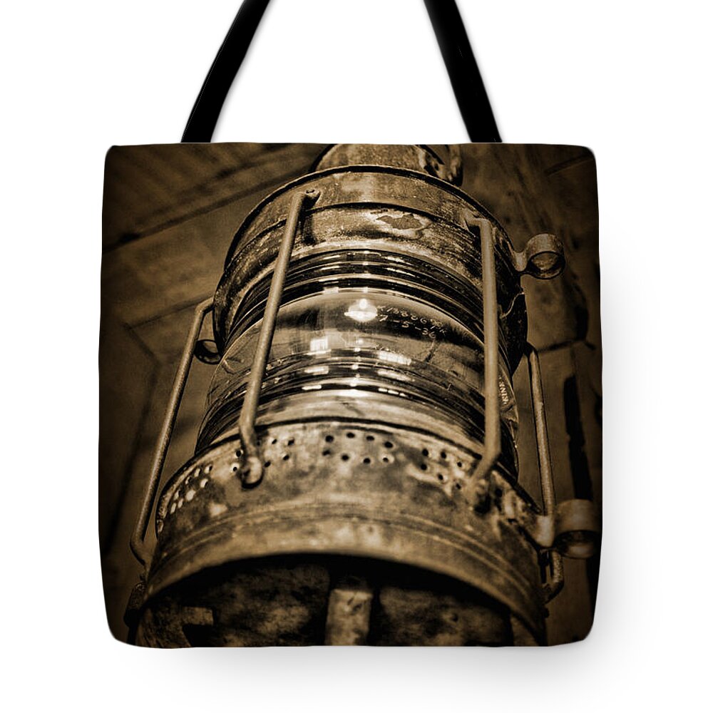 Photograph Tote Bag featuring the photograph Antique Lamp by Richard Gehlbach