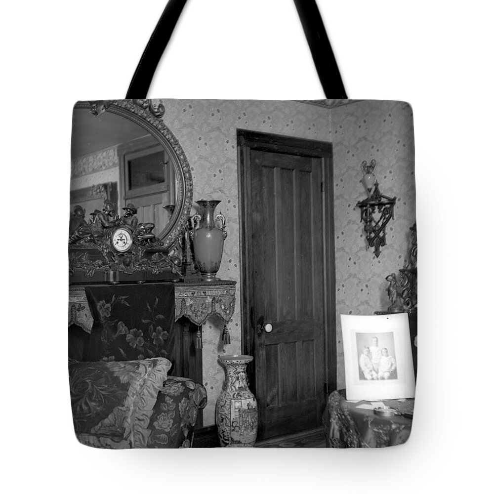 Antiques Tote Bag featuring the photograph Antiques Pittsfield Home                   by William Haggart