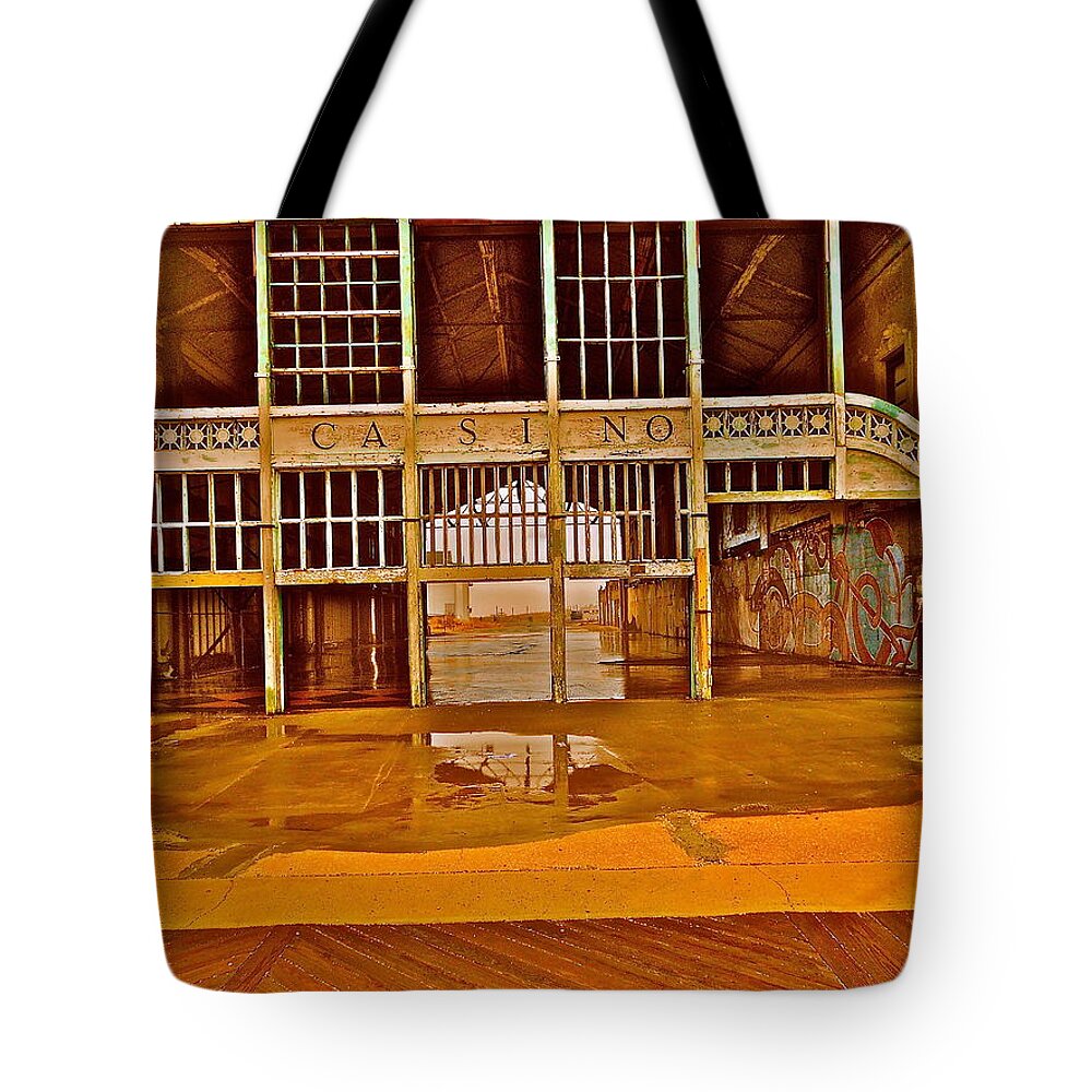 Landscape Tote Bag featuring the photograph Ap Casino by Joe Burns