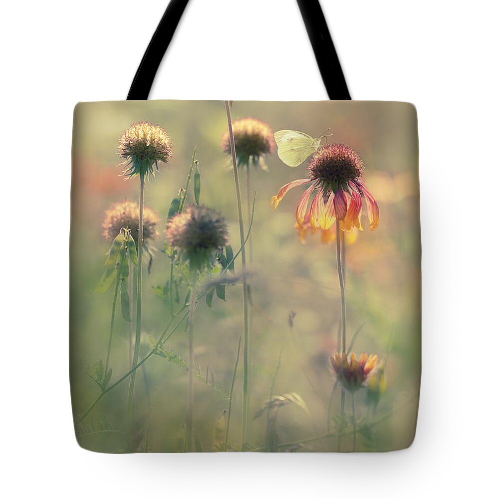 Flowers Tote Bag featuring the photograph Aquarels by Jaroslaw Blaminsky