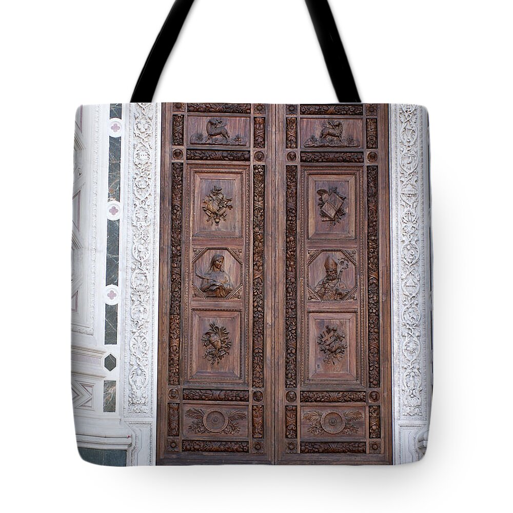 Architecture Tote Bag featuring the photograph Architecture of Florence by Evgeny Pisarev