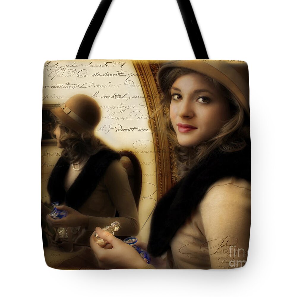 Woman Tote Bag featuring the photograph Aromatique by Jean Hildebrant