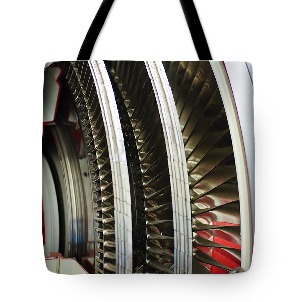 Aircraft Tote Bag featuring the photograph Around and Around by Christi Kraft