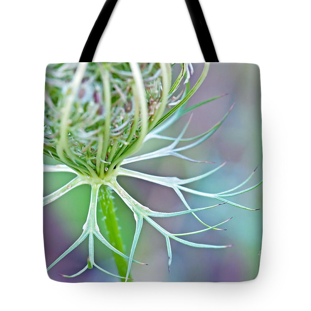 Wildflower Photography Tote Bag featuring the photograph Artsy Pastal Wildflower by Gwen Gibson