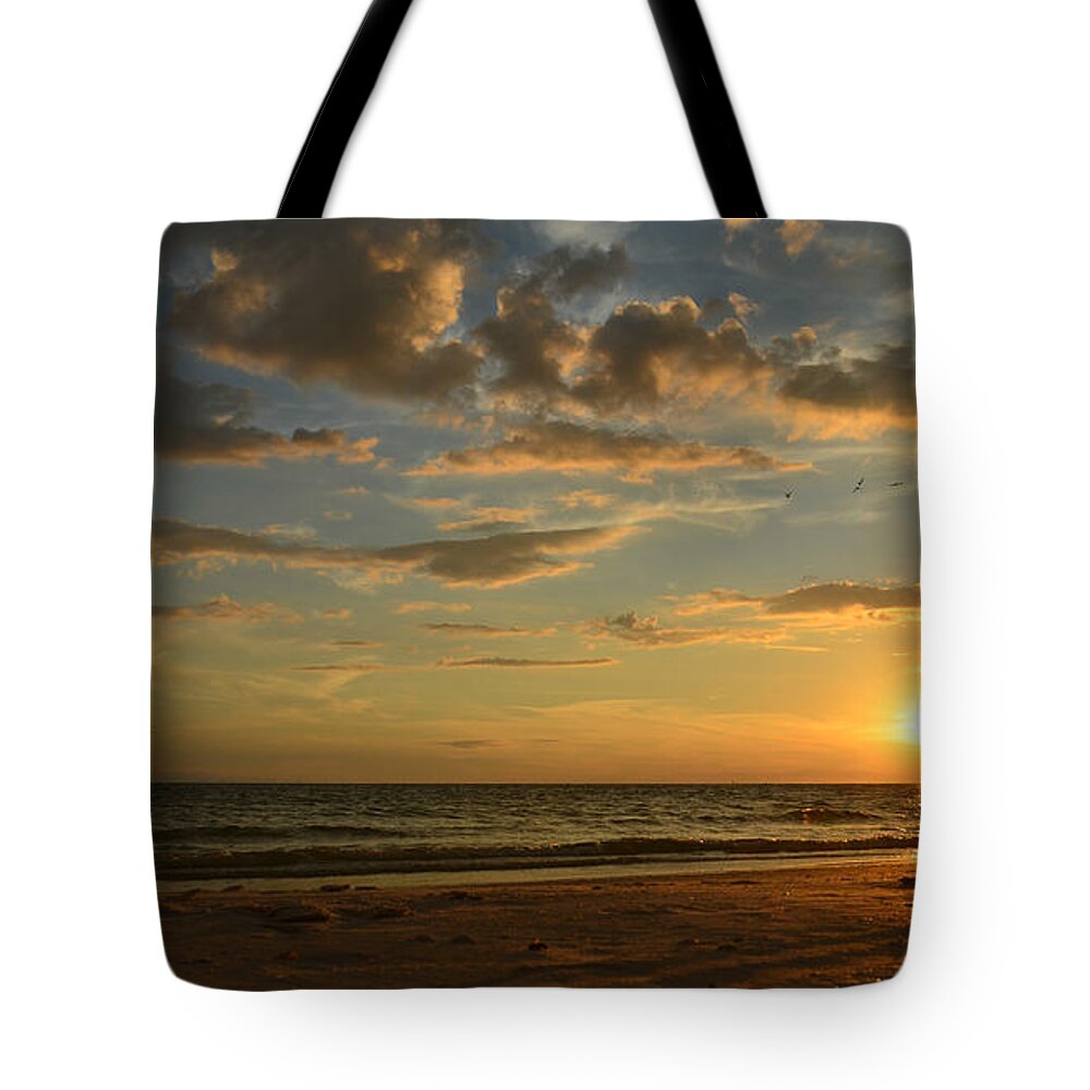 Landscape Photography Tote Bag featuring the photograph At Dusk in the West Coast by Patricia Awapara