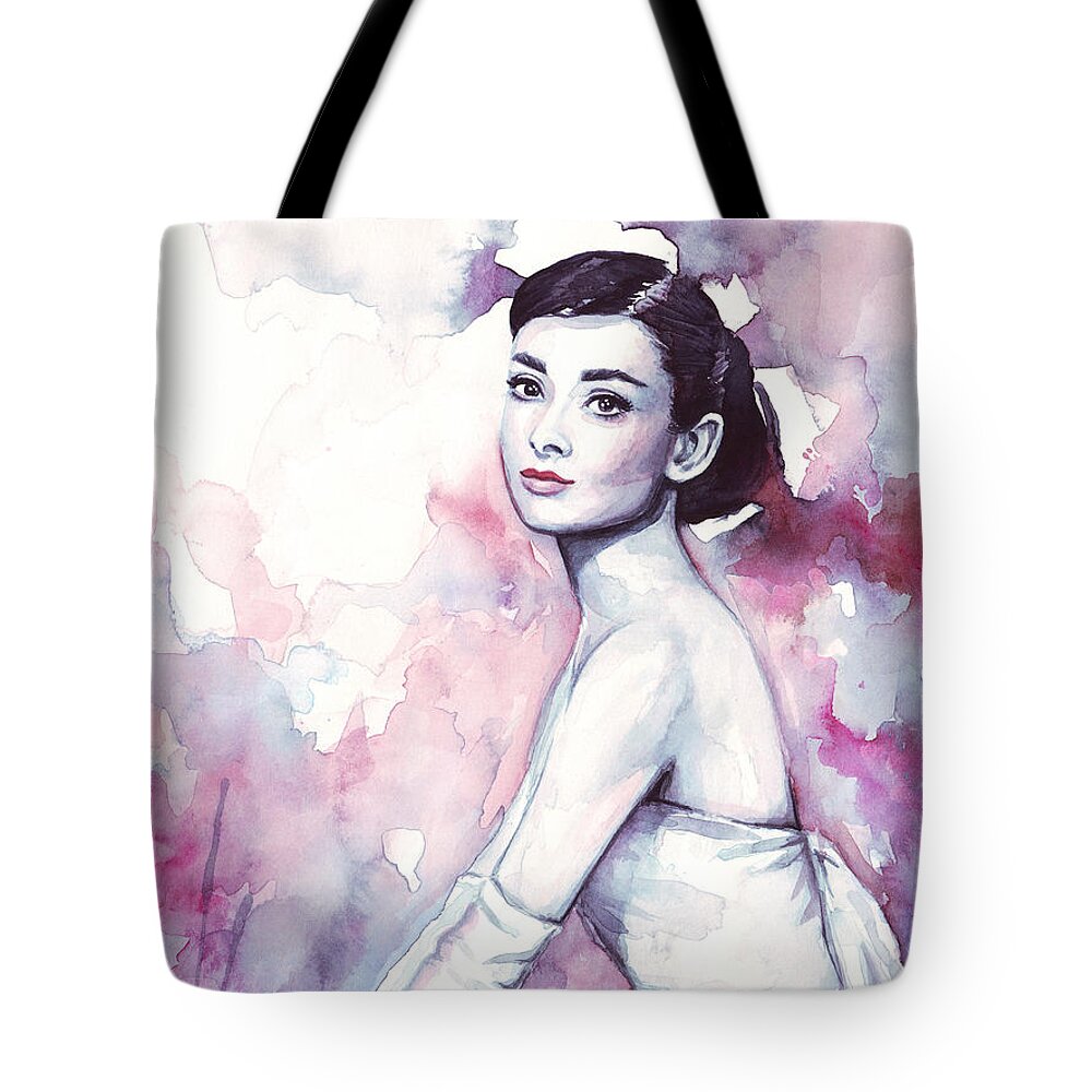 Audrey Hepburn Tote Bags
