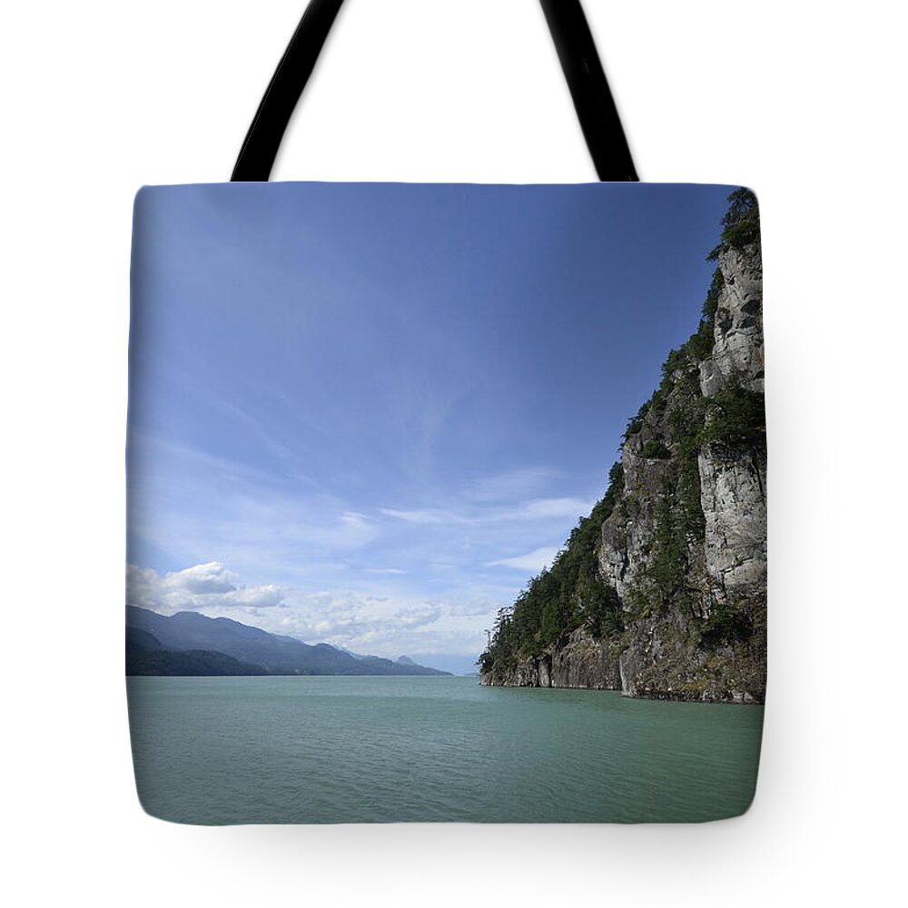 Harrison Tote Bag featuring the photograph August Afternoon On Harrison Lake Bc by Lawrence Christopher