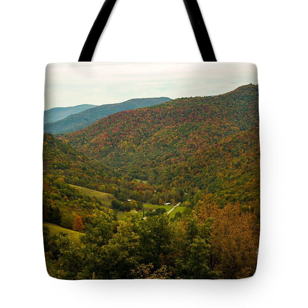 West Virginia Tote Bag featuring the photograph Autumn Comes To Appalachia by Howard Tenke