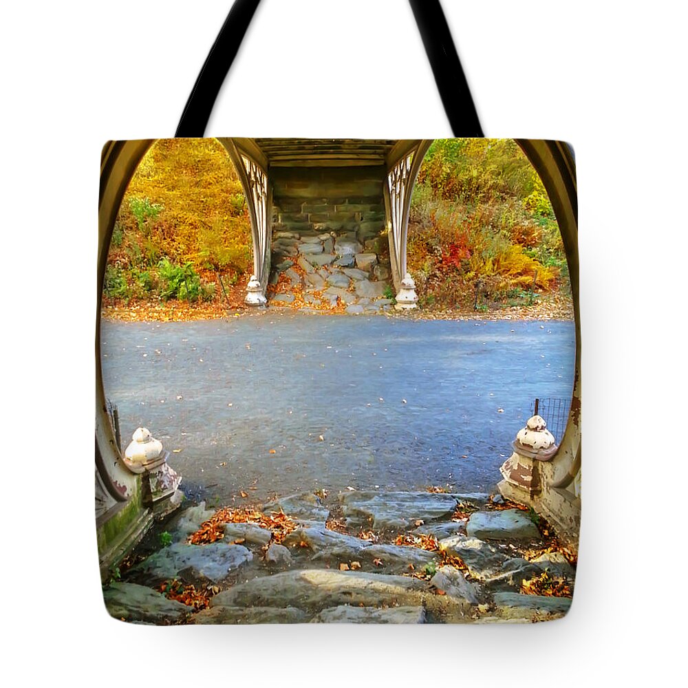 Nature Tote Bag featuring the photograph Autumn Crunch by Charlie Cliques