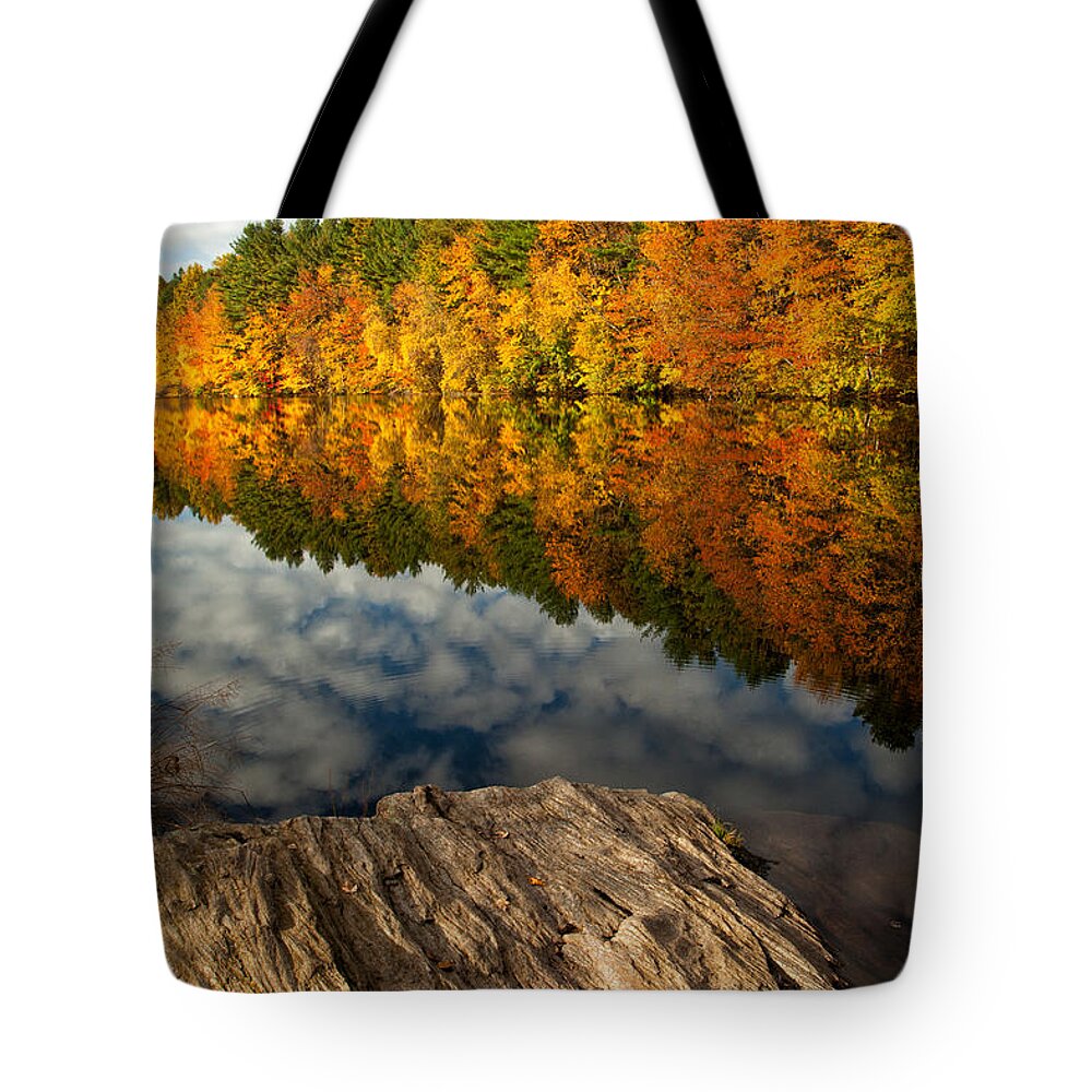 Autumn Tote Bag featuring the photograph Autumn Day by Karol Livote