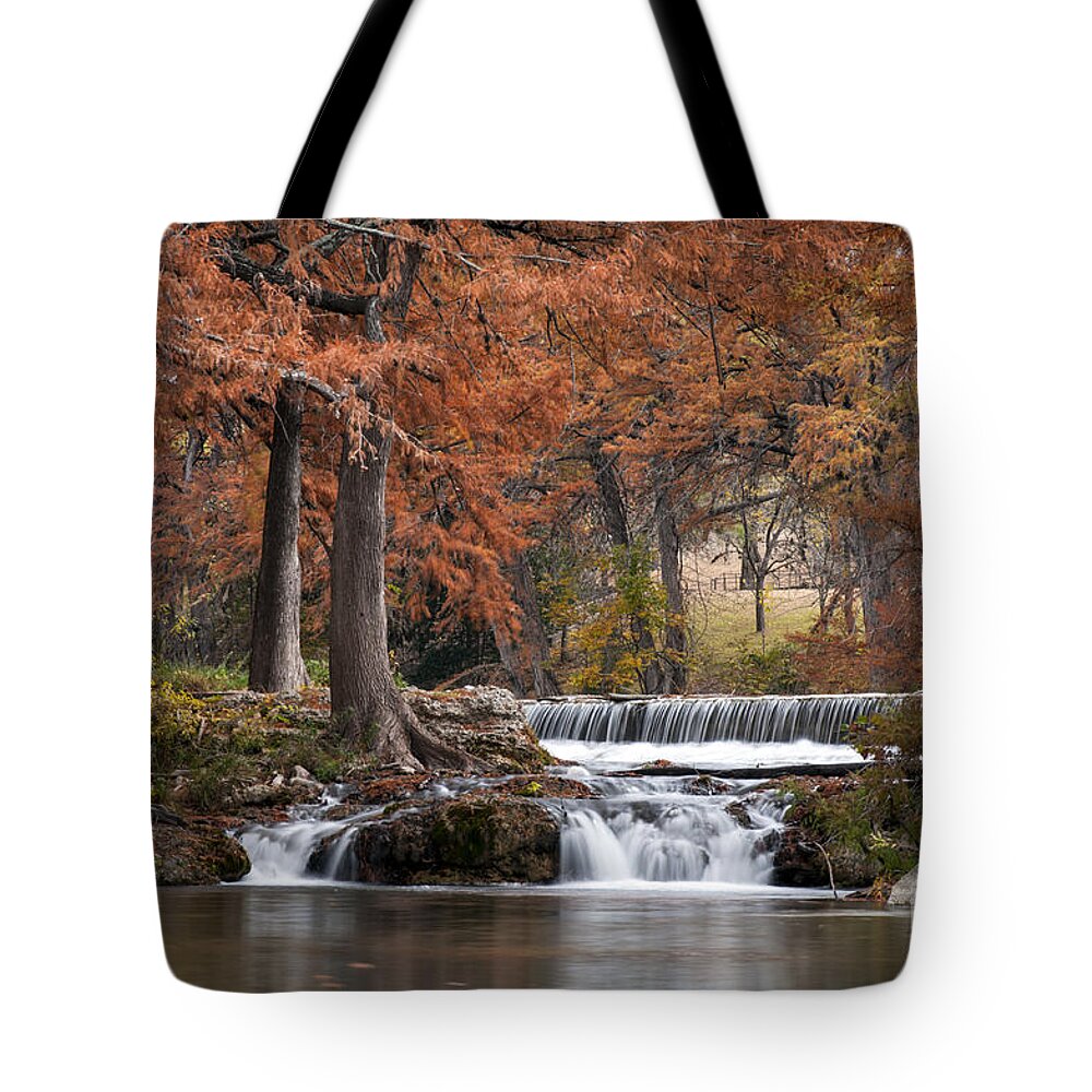 Hunt Tote Bag featuring the photograph Autumn Idyll by Bob Phillips